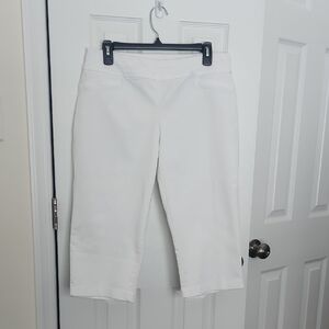 Croft & Barrow White Capris